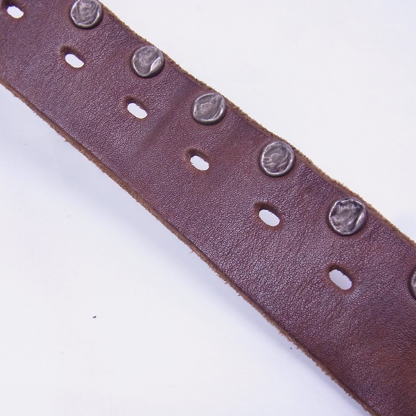 実際に弊社で買取させて頂いたMIHARAYASUHIRO/ミハラヤスヒロ レザーベルトの画像 5枚目