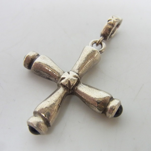 実際に弊社で買取させて頂いたLoree Rodkin/ローリーロドキン チューブクロスペンダント w/ストーン