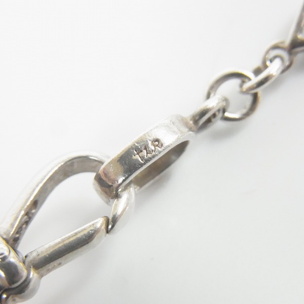 実際に弊社で買取させて頂いた【ギャラ付き】Loree Rodkin/ローリーロドキン ミックスダイヤモンドシェイプクロスチェーン 50㎝の画像 3枚目