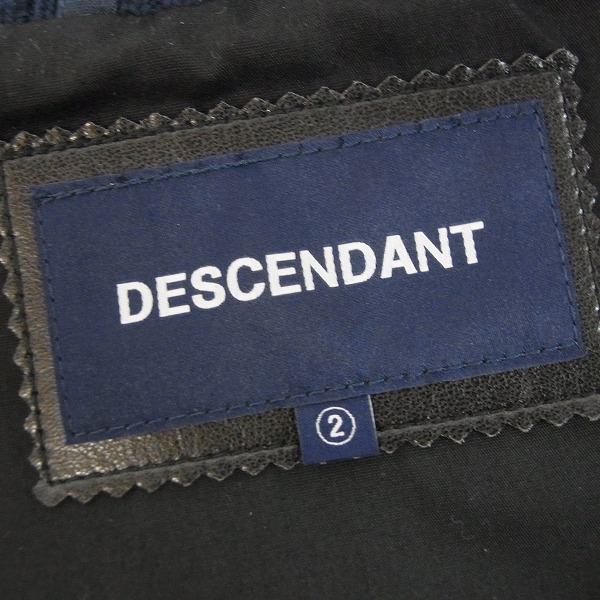 実際に弊社で買取させて頂いたDESCENDANT/ディセンダント ツイルジャケット/2の画像 2枚目