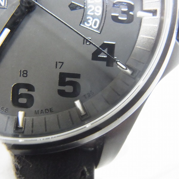 実際に弊社で買取させて頂いたLUMINOX/ルミノックス 1870-シリーズ クォーツ 腕時計 カーフスキンバンドの画像 6枚目