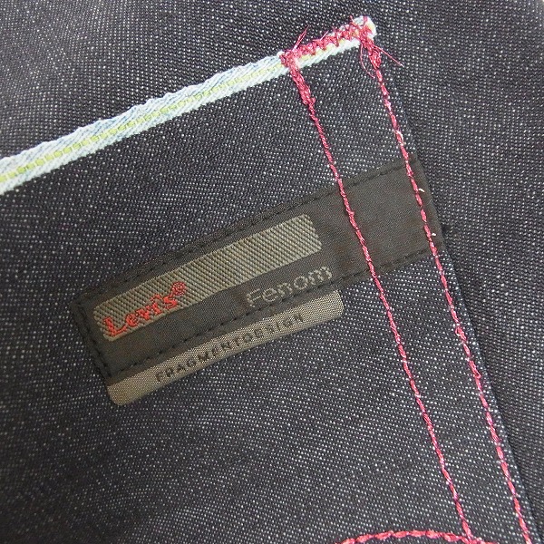 実際に弊社で買取させて頂いたLEVI’S Fenom/リーバイスフェノム ワイドデニムパンツ/FMSHT-0005/36の画像 6枚目