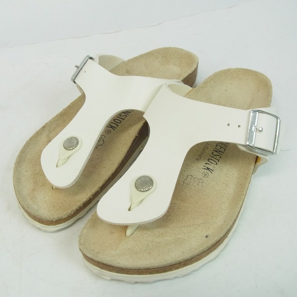 実際に弊社で買取させて頂いたBIRKENSTOCK/ビルケンシュトック RAMSES/ラムゼス サンダル ホワイト/38