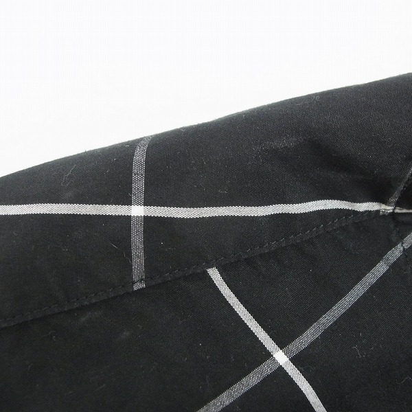 実際に弊社で買取させて頂いたunfiorm experiment/ユニフォームエクスペリメント ウィンドーペーン シャツ UE-150033/3の画像 5枚目