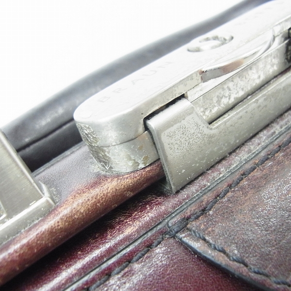 実際に弊社で買取させて頂いたBRAUN BUFFEL/ブラウンビュッフェル レザーダレス/ビジネスバッグ の画像 7枚目