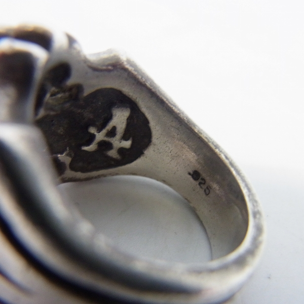 実際に弊社で買取させて頂いたA&G/エーアンドジー クロスモチーフ リング 15号の画像 4枚目
