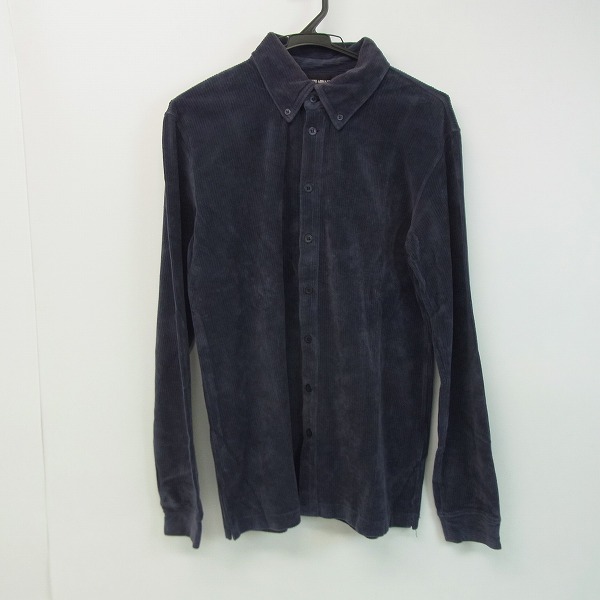 実際に弊社で買取させて頂いたGIORGIO ARMANI/ジョルジオアルマーニ SIMINT コーデュロイ ボタンダウン シャツ/48