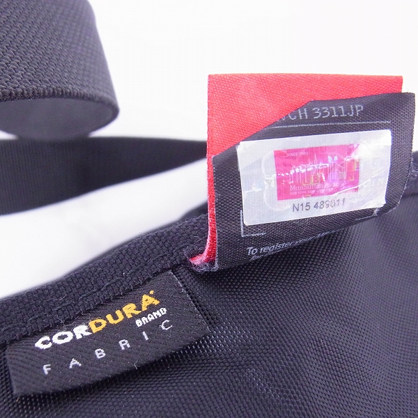 実際に弊社で買取させて頂いたMANHATTAN Portage/マンハッタンポーテージ コーデュラナイロンメッセンジャー ショルダーバッグの画像 6枚目