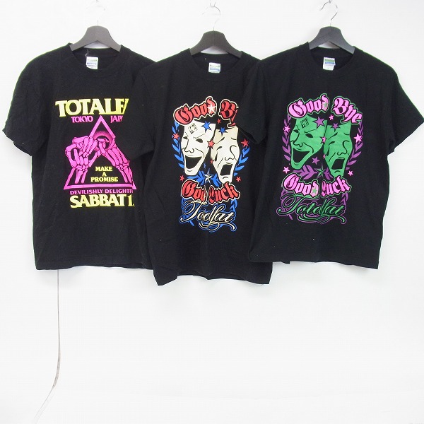 実際に弊社で買取させて頂いたTOTALFAT/トータルファット バンドTシャツ 9点セットの画像 1枚目