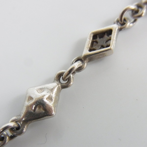 実際に弊社で買取させて頂いた【ギャラ付き】Loree Rodkin/ローリーロドキン ミックスダイヤモンドシェイプクロスチェーン 50㎝の画像 1枚目