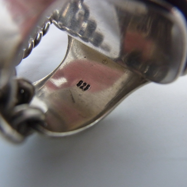 実際に弊社で買取させて頂いたアンドゥムルメステール  Locking アーマーリング チェーン 10号の画像 5枚目