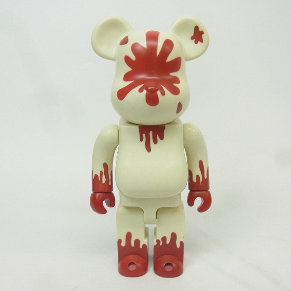 実際に弊社で買取させて頂いたMEDICOM TOY/メディコムトイ ベアブリック 甲本ヒロト『血みどろベア』400%