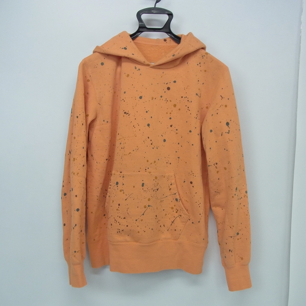 実際に弊社で買取させて頂いたVISVIM/ビズビム DRIPS VTG HOODIE ORANGE/M