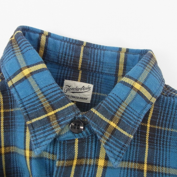 テンダーロイン T-HEAVY FLANNEL CHECK SHT - トップス