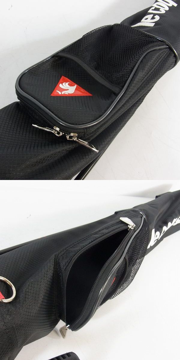 実際に弊社で買取させて頂いた★【フード欠品】le coq sportif/ルコック セルフスタンドクラブケース QQ5050 2017年モデル 47インチ対応 ブラックの画像 4枚目