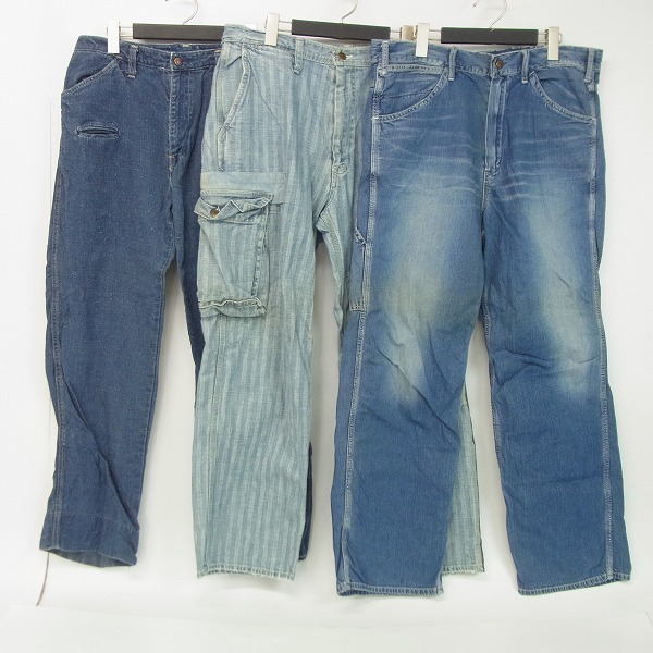 実際に弊社で買取させて頂いたハリウッドランチマーケット/ブルーブルー デニム パンツ 6点セットの画像 2枚目