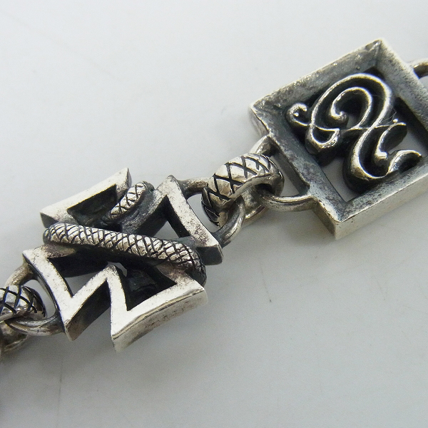 実際に弊社で買取させて頂いたDEALDESIGN/ディールデザイン SNAKED LOWS/スネイキッドロウズ ブレスレット sn-001の画像 6枚目