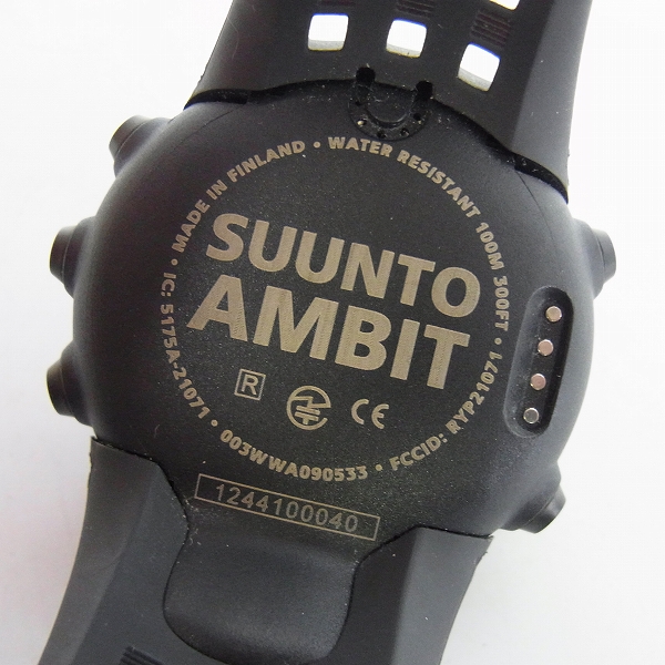 実際に弊社で買取させて頂いたSUUNTO/スント AMBIT/アンビット GPS 腕時計 SS01837300の画像 3枚目