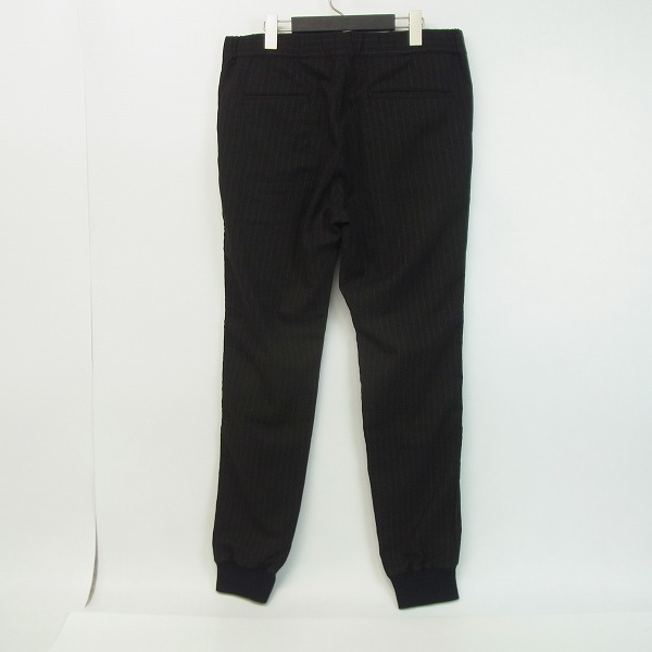 実際に弊社で買取させて頂いたunfiorm experiment/ユニフォームエクスペリメント ストライプ リブパンツ UE-167063/4の画像 1枚目