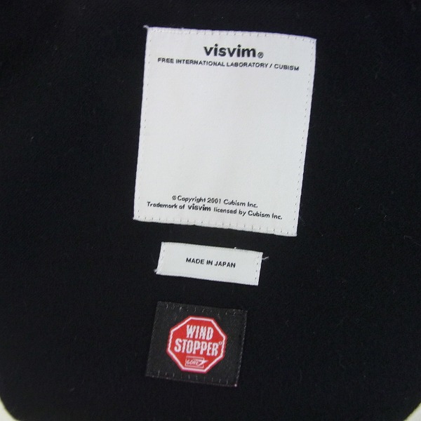 実際に弊社で買取させて頂いたvisvim/ビズビム WIND STOPPER/ウィンドストッパー コモドアコート/ダッフルコート/Sの画像 2枚目