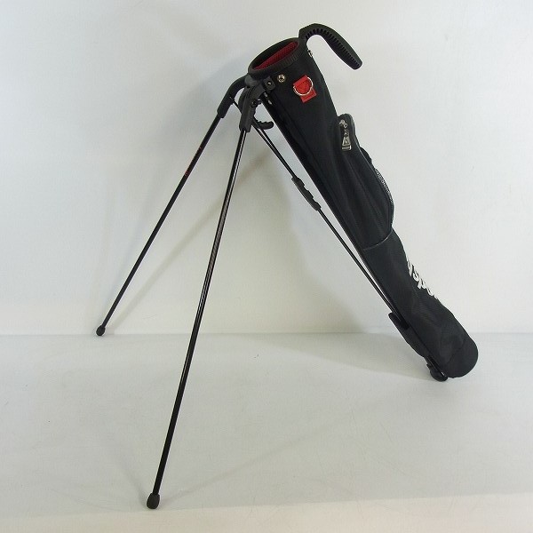 実際に弊社で買取させて頂いた★【フード欠品】le coq sportif/ルコック セルフスタンドクラブケース QQ5050 2017年モデル 47インチ対応 ブラック