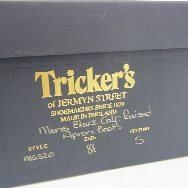 実際に弊社で買取させて頂いたTrickers/トリッカーズ チャッカブーツ/Uチップ レザーブーツ N5520/8.5の画像 9枚目