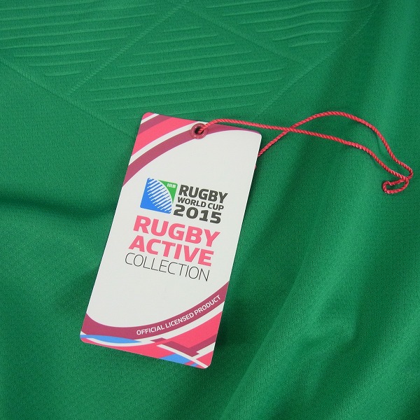 実際に弊社で買取させて頂いたカンタベリー 2015 ラグビーW杯 アイルランド代表 ホームジャージ/ユニフォーム/Mの画像 5枚目