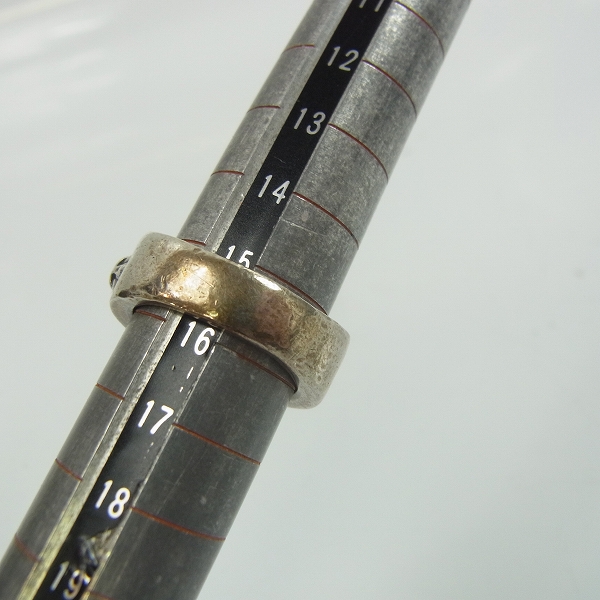 実際に弊社で買取させて頂いたSTANLEY GUESS/スタンリーゲス スカルVバンドリング 15.5号の画像 6枚目