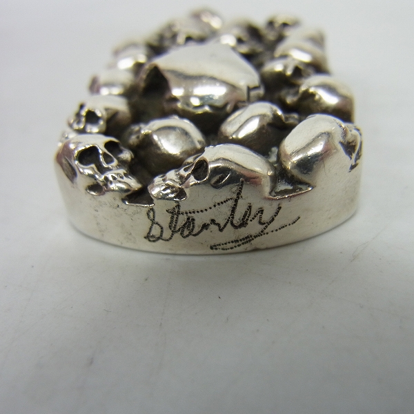 実際に弊社で買取させて頂いた【ギャラ付】STANLEY GUESS/スタンリーゲス マルチスカル/ウッド ドッグタグラージ の画像 3枚目