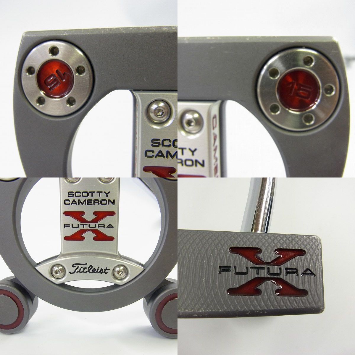 実際に弊社で買取させて頂いた★SCOTTY CAMERON/スコッティキャメロン デュアルバランスパター FUTURA X 33.25インチ Titleistの画像 6枚目