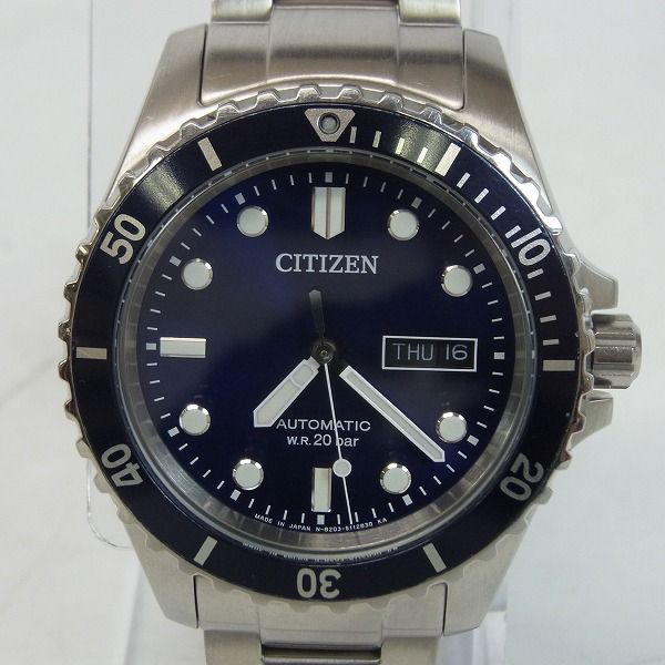 CITIZEN ダイバー 自動巻き NY6020-54L | labiela.com