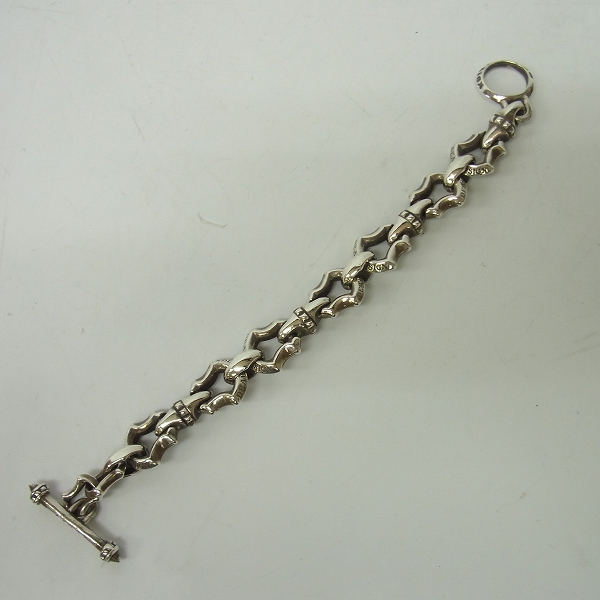 実際に弊社で買取させて頂いたDEAL DESIGN/ディールデザイン スパイクビットブレスレットの画像 4枚目