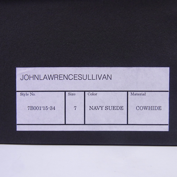 実際に弊社で買取させて頂いたJOHN LAWRENCE SULLIVAN/ジョンローレンスサリバン スエード 切替 ストレートチップシューズ/7の画像 7枚目