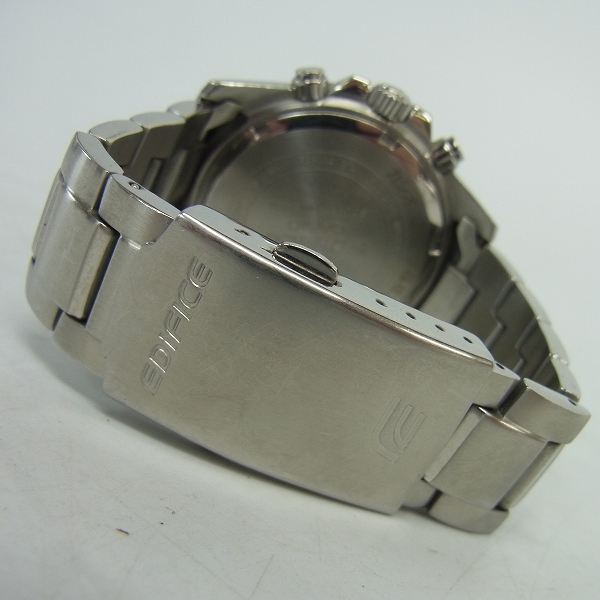 実際に弊社で買取させて頂いたCASIO/カシオ EDIFICE/エディフィス 腕時計 ソーラー充電/クロノグラフ EFR-518SBBJ-1AJFの画像 2枚目