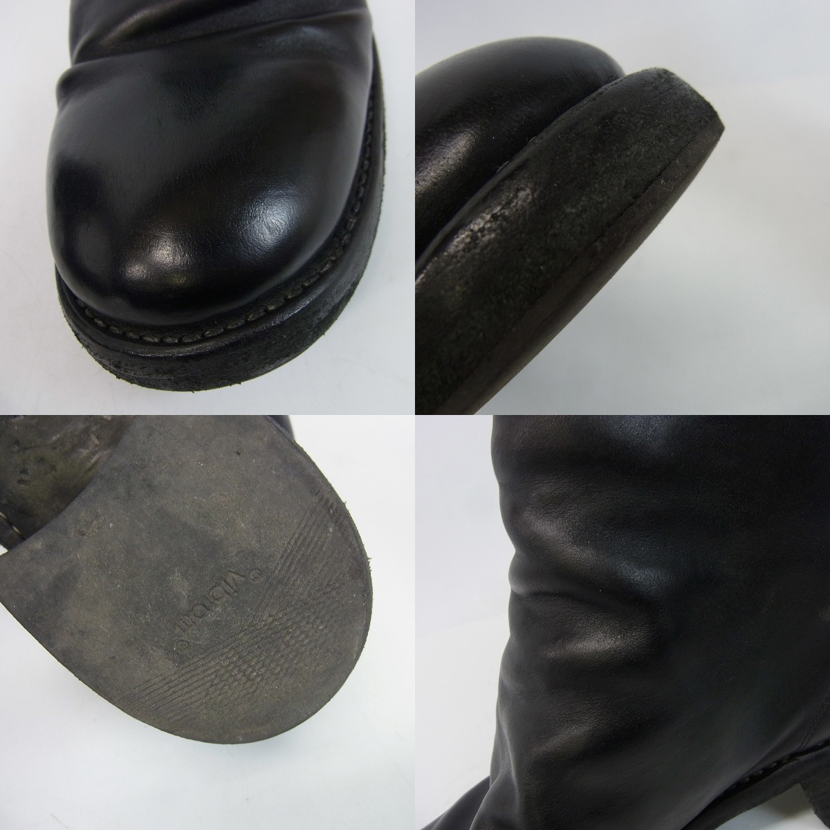 GUIDI/グイディ Horse Full Grain Zeppa Sole Backzip Boot/ホースフル