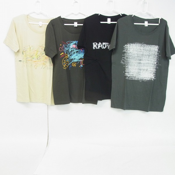 実際に弊社で買取させて頂いたRADWIMPS/ラッドウィンプス byebye 13/夏フェス/絶体絶命 TOUR バンドTシャツ L/XL 4点セット