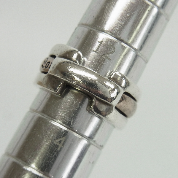 実際に弊社で買取させて頂いたLord Camelot/ロードキャメロット 3連 デザイン リング LC-617/13号の画像 5枚目