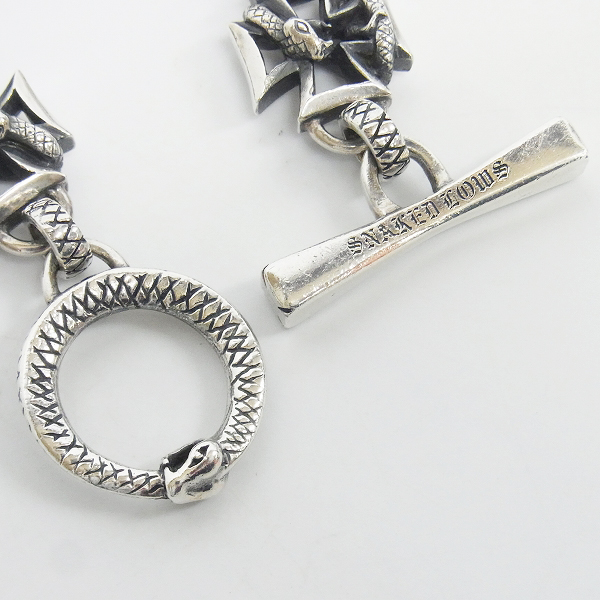 実際に弊社で買取させて頂いたDEALDESIGN/ディールデザイン SNAKED LOWS/スネイキッドロウズ ブレスレット sn-001の画像 3枚目