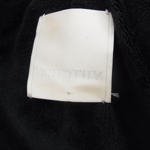 実際に弊社で買取させて頂いたFACTOTUM/ファクトタム クロス柄/レザー切替 ベスト/48の画像 2枚目