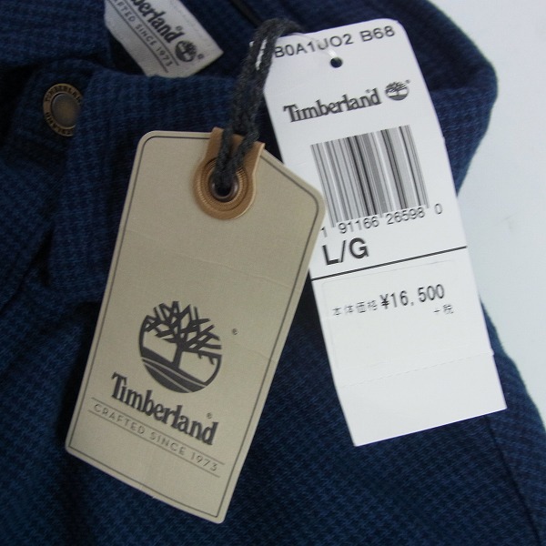 実際に弊社で買取させて頂いた【未使用】Timberland/ティンバーランド 裏ボアシャツジャケット/Lの画像 5枚目