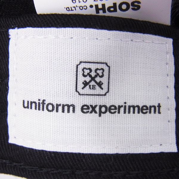 実際に弊社で買取させて頂いたuniform experiment/ユニフォームエクスペリメント ベースボールキャップの画像 4枚目