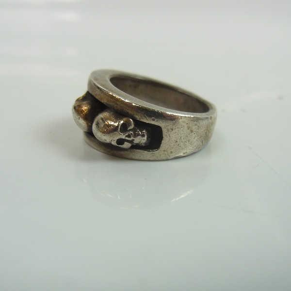 実際に弊社で買取させて頂いたSTANLEY GUESS/スタンリーゲス スカルVバンドリング 15.5号の画像 2枚目