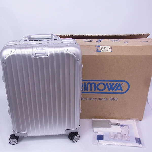 実際に弊社で買取させて頂いたRIMOWA/リモワ TOPAS/トパーズ 4輪 キャリーバッグ/スーツケース 32L/923.52 の画像 6枚目