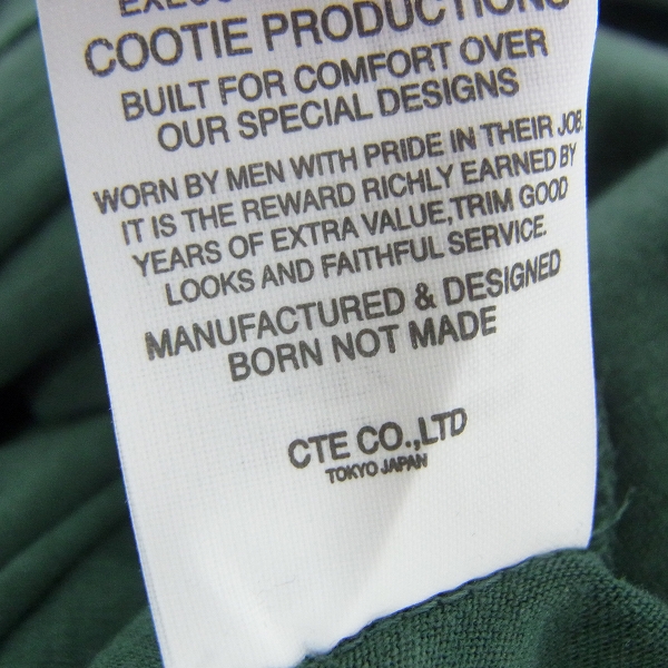 実際に弊社で買取させて頂いたCOOTIE/クーティー Print L/S Tee GIVE'EM HELL/プリント長袖Tシャツ CTE-16A333/Lの画像 4枚目