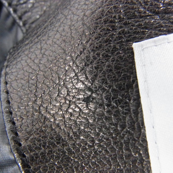 実際に弊社で買取させて頂いたMIHARA YASUHIRO/ミハラヤスヒロ 2WAY/レザー切替ダウンジャケット Sの画像 5枚目