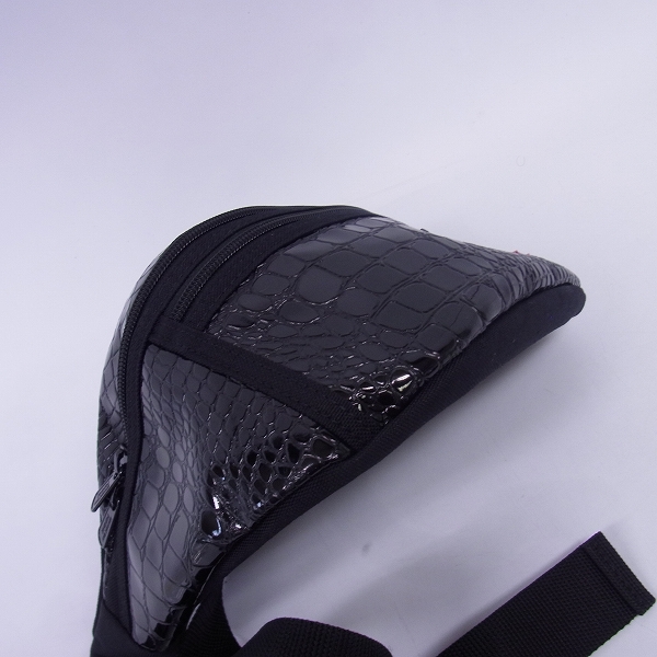 実際に弊社で買取させて頂いたManhattan Portage/マンハッタンポーテージ クロコダイルパターン/ウエストバッグの画像 2枚目