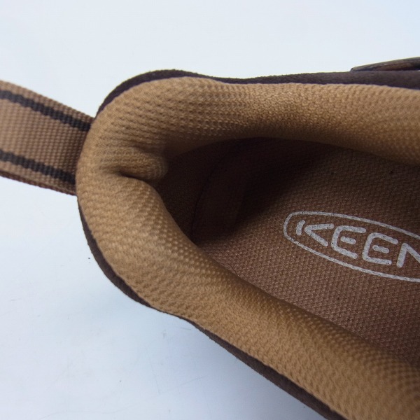 実際に弊社で買取させて頂いたKEEN/キーン レディース ジャスパー スニーカー 1014847 ブラウン/25の画像 4枚目