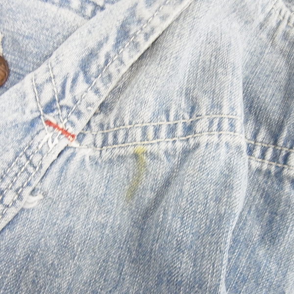 実際に弊社で買取させて頂いたBLUE BLUE/ブルーブルー デニム ボタン/ジップ ジャケット 2点セットの画像 4枚目