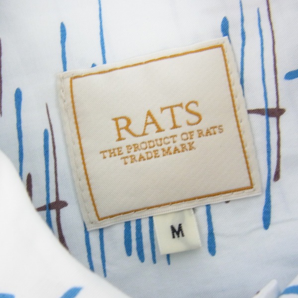 実際に弊社で買取させて頂いたRats/ラッツ 17SS アトミック/クレイジーパターン 長袖 シャツ 17RS-0408/Mの画像 2枚目