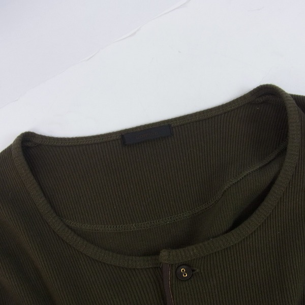 実際に弊社で買取させて頂いたEDIFICE/エディフィス ヘンリーネック 長袖 カットソー/40の画像 5枚目